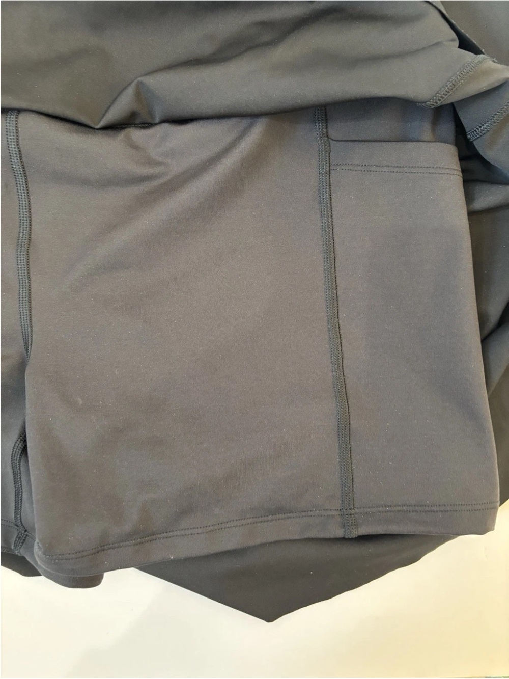 Athleta Ace Tennis Skort Black Women’s M Athletic Built In Shorts - Picture 5 of 6